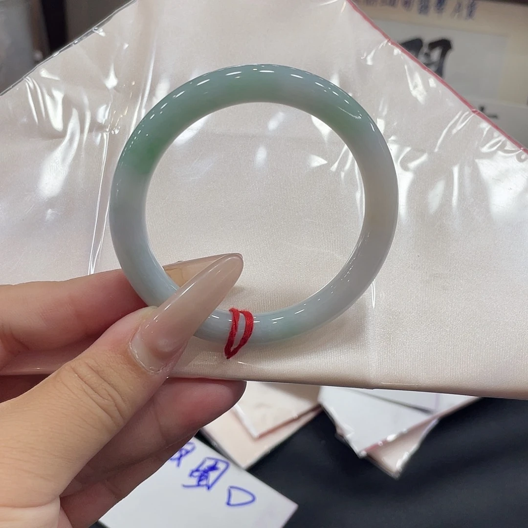 翡翠未镶嵌手镯天然缅甸翡翠27