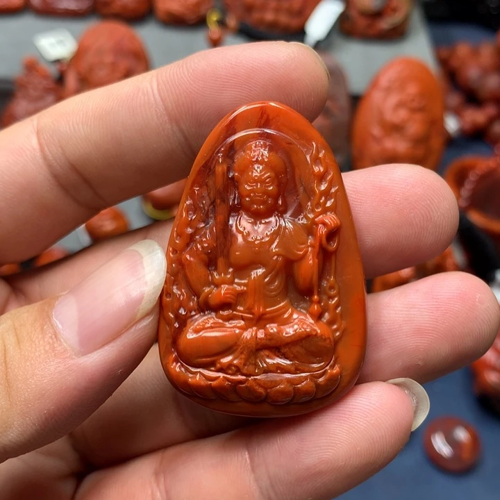 吊坠(不含链)未镶嵌南红玛瑙