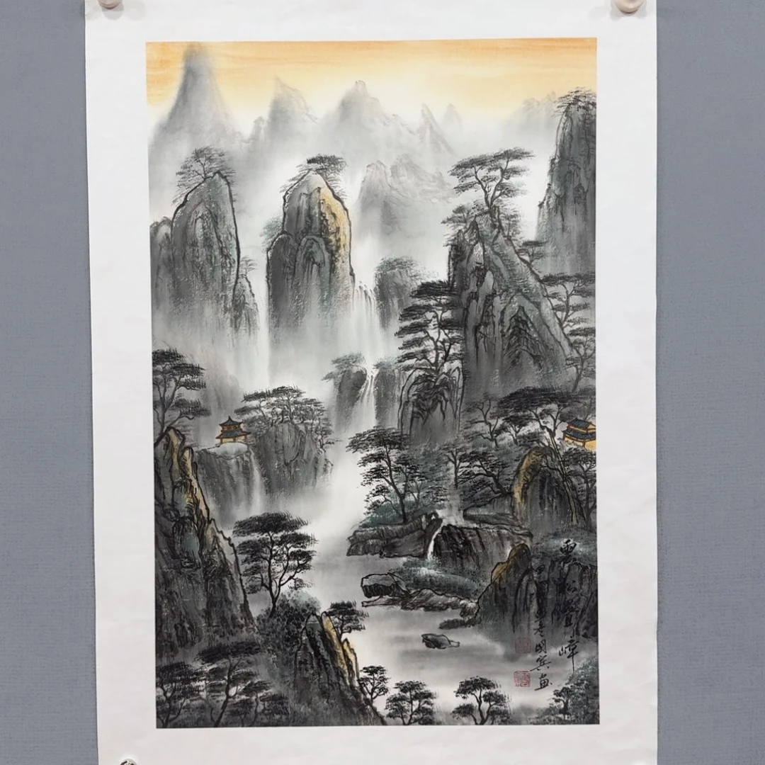 国画国画莫国宾老师精品