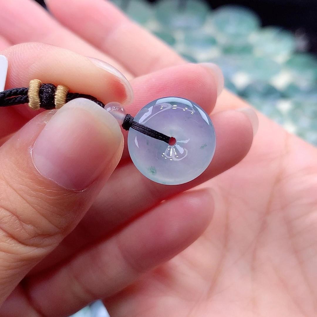 颈饰未镶嵌翡翠编号2尺寸15.7-5.2