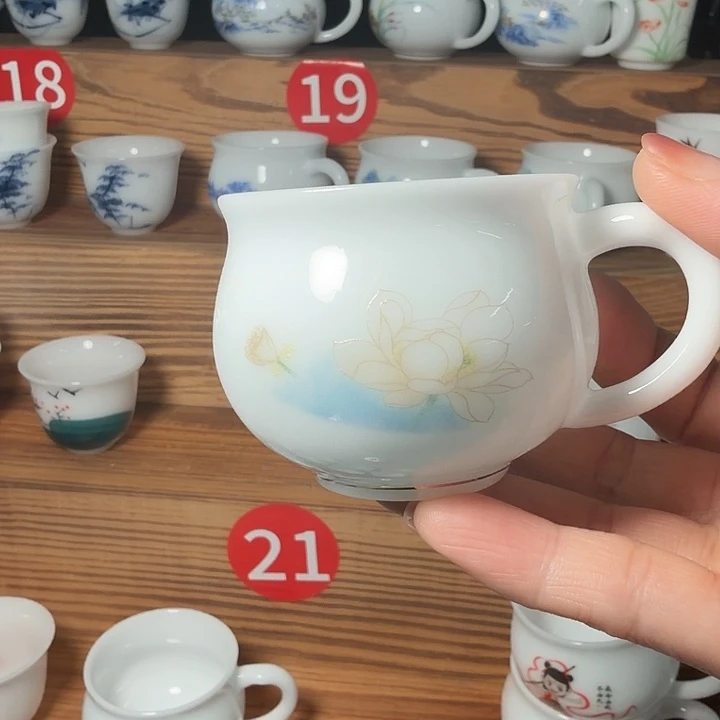 冰种专场耳朵主人杯荷花莲蓬