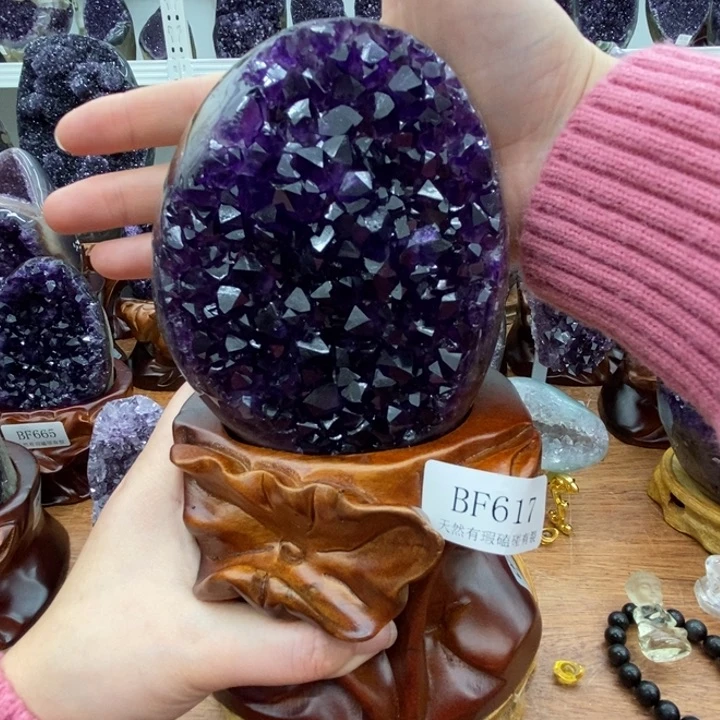 紫晶大型摆件（非配饰）未镶嵌