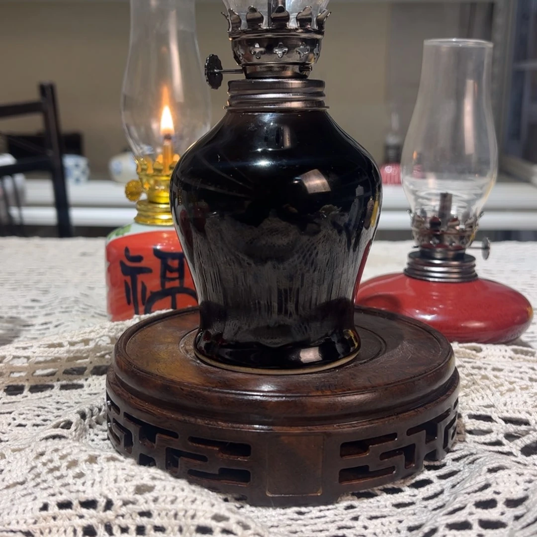 摆件景德镇陶瓷香薰灯