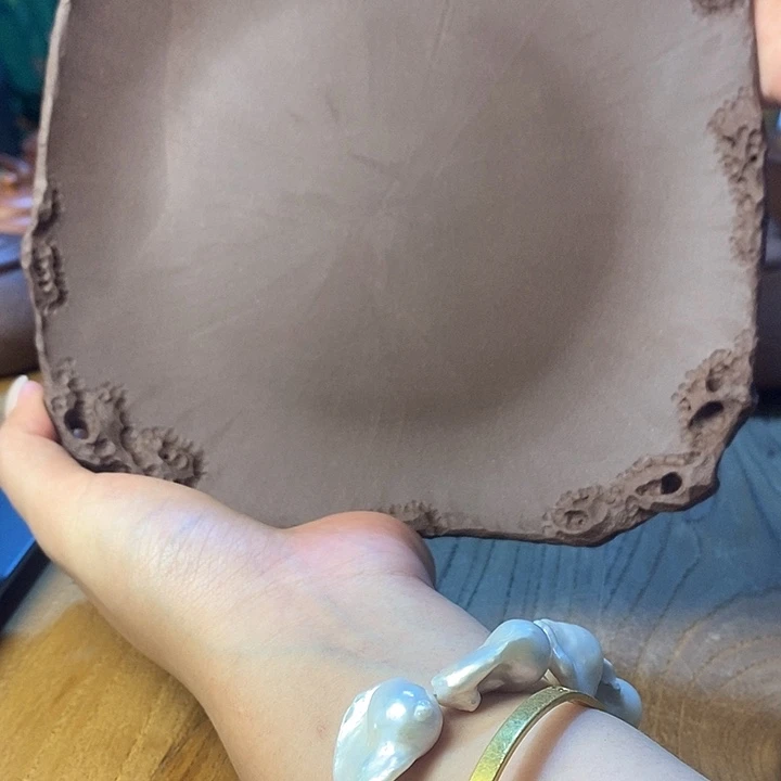 我***排宜杨紫砂全手工壶承