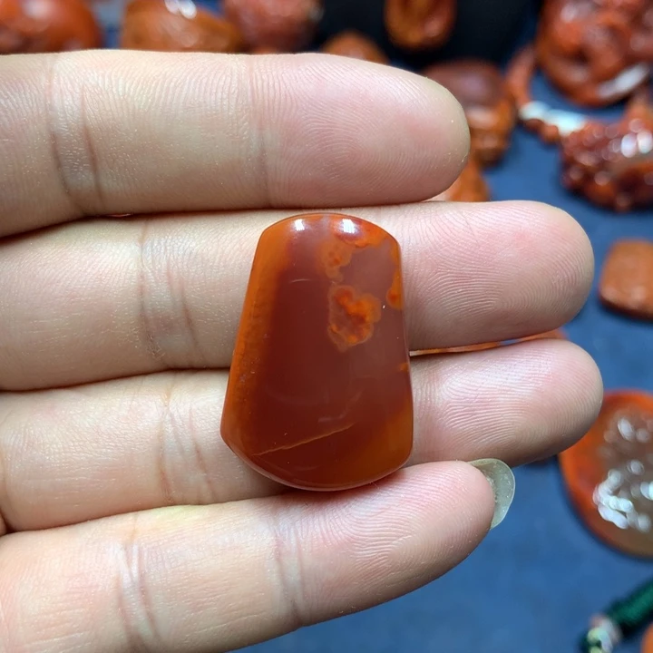 南红玛瑙未镶嵌吊坠(不含链)万*