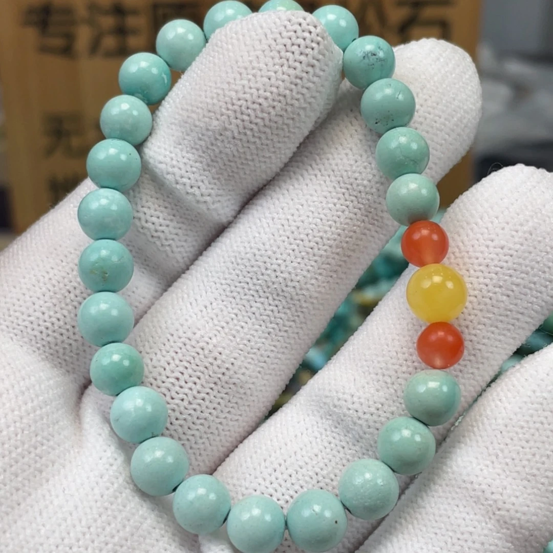 绿松石未镶嵌挂件