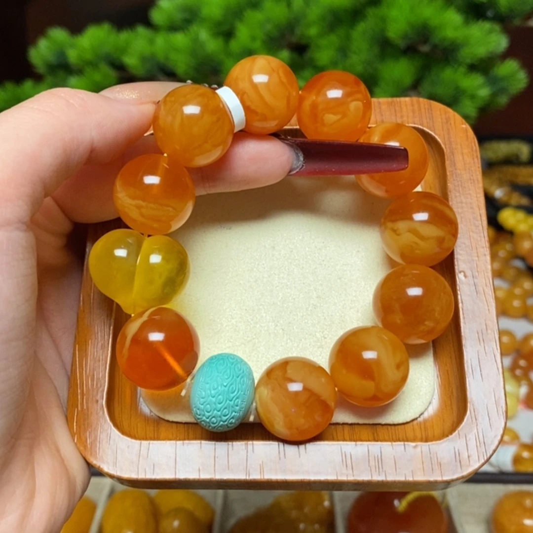 【闪购商品】手链蜜蜡未镶嵌手串