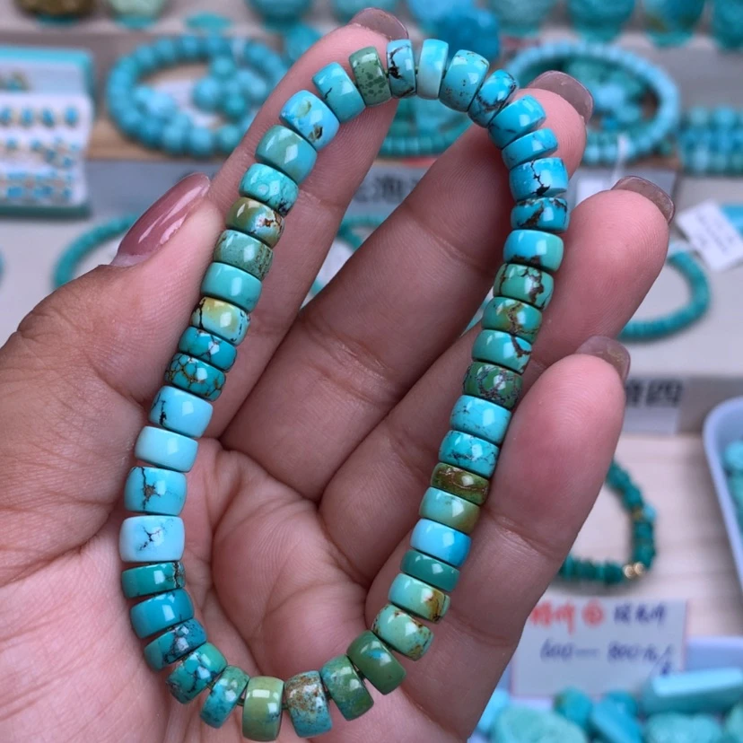 【闪购商品】绿松石未镶嵌直切卡7没**肺