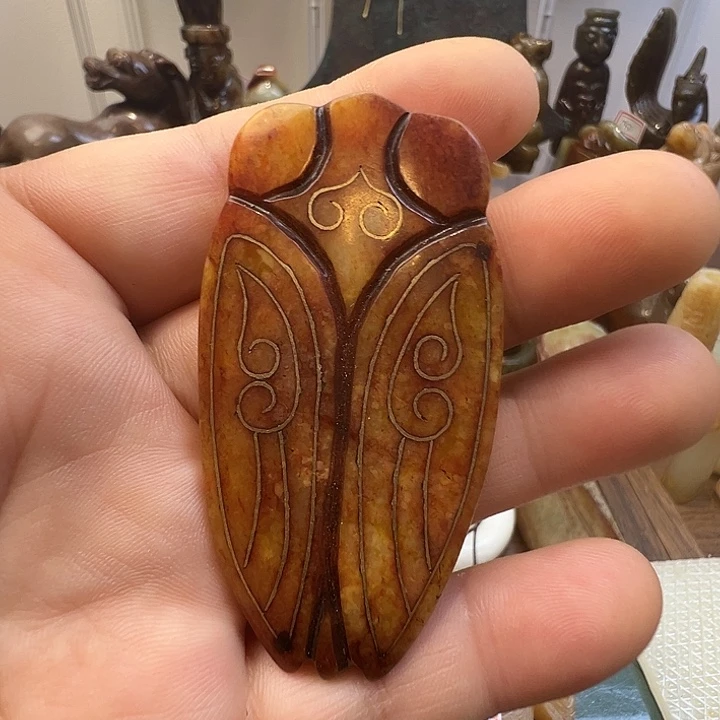 和田玉（糖玉）未镶嵌挂件