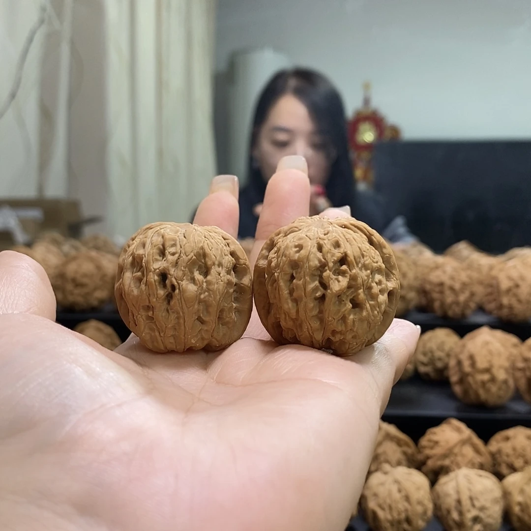 把件文玩核桃34雨花石