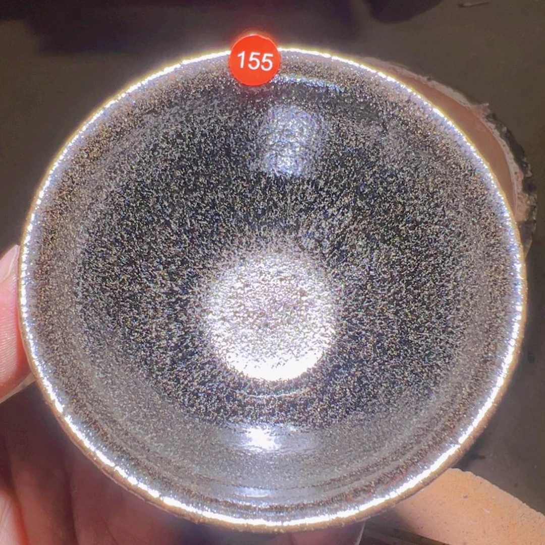 茶盏155 建窑建盏泥巴星窑