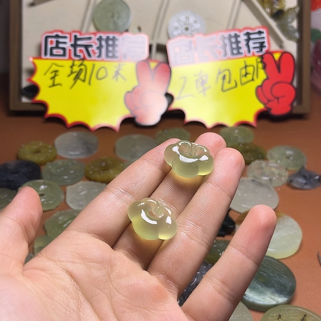 用***9蛇纹石玉合金颈饰