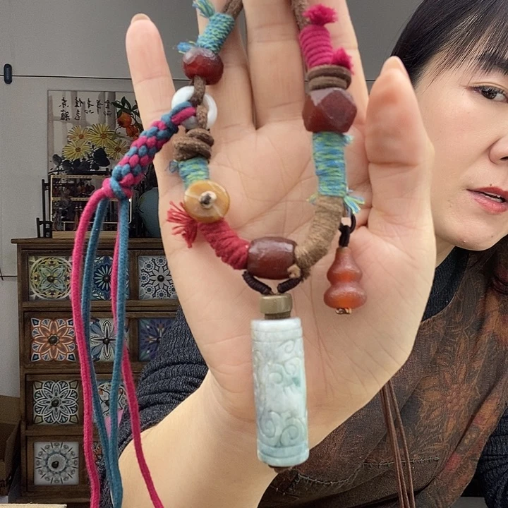 翡翠项链未镶嵌项链