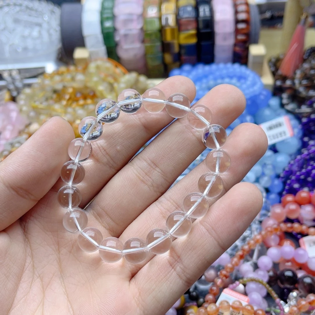 水晶手链银S925镶嵌11111