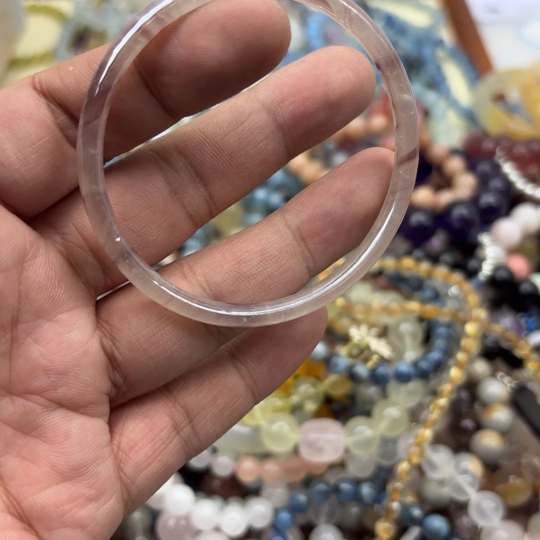 水晶银S925镶嵌手链