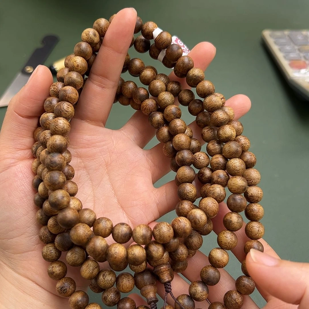 手串沉香白棋30克卡9多样性发一条