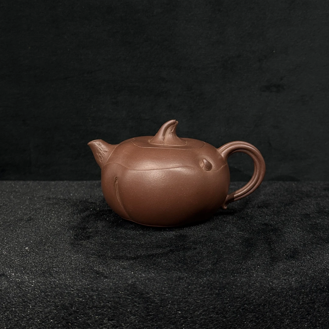 32/XL009/向林/紫砂壶荸荠/紫泥