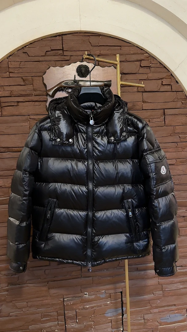 2025男士冬季保暖连帽厚款休闲百搭时尚帽脱卸高品质羽绒服396001