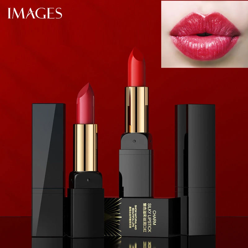 形象美魅彩口红补水滋润显白防水不掉色