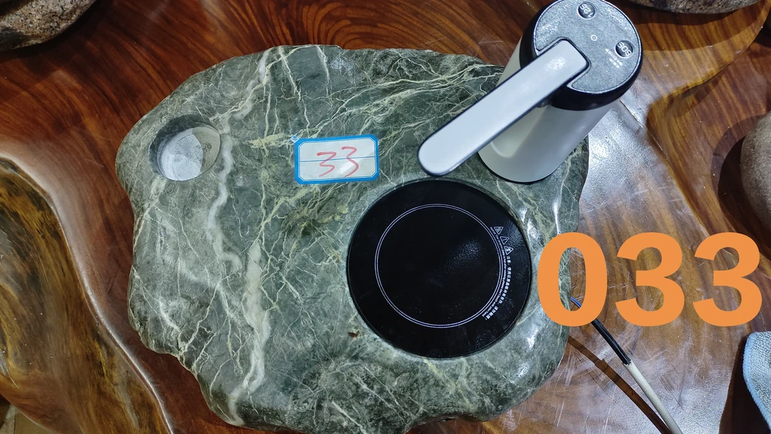 非金属手工制作鹅卵石电陶炉