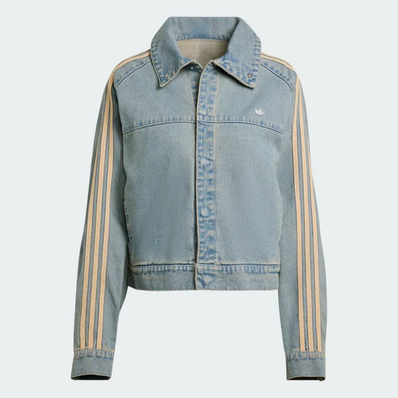 adidas Originals阿迪三叶草女子P ESS DENIM JKT牛仔外套JY2872