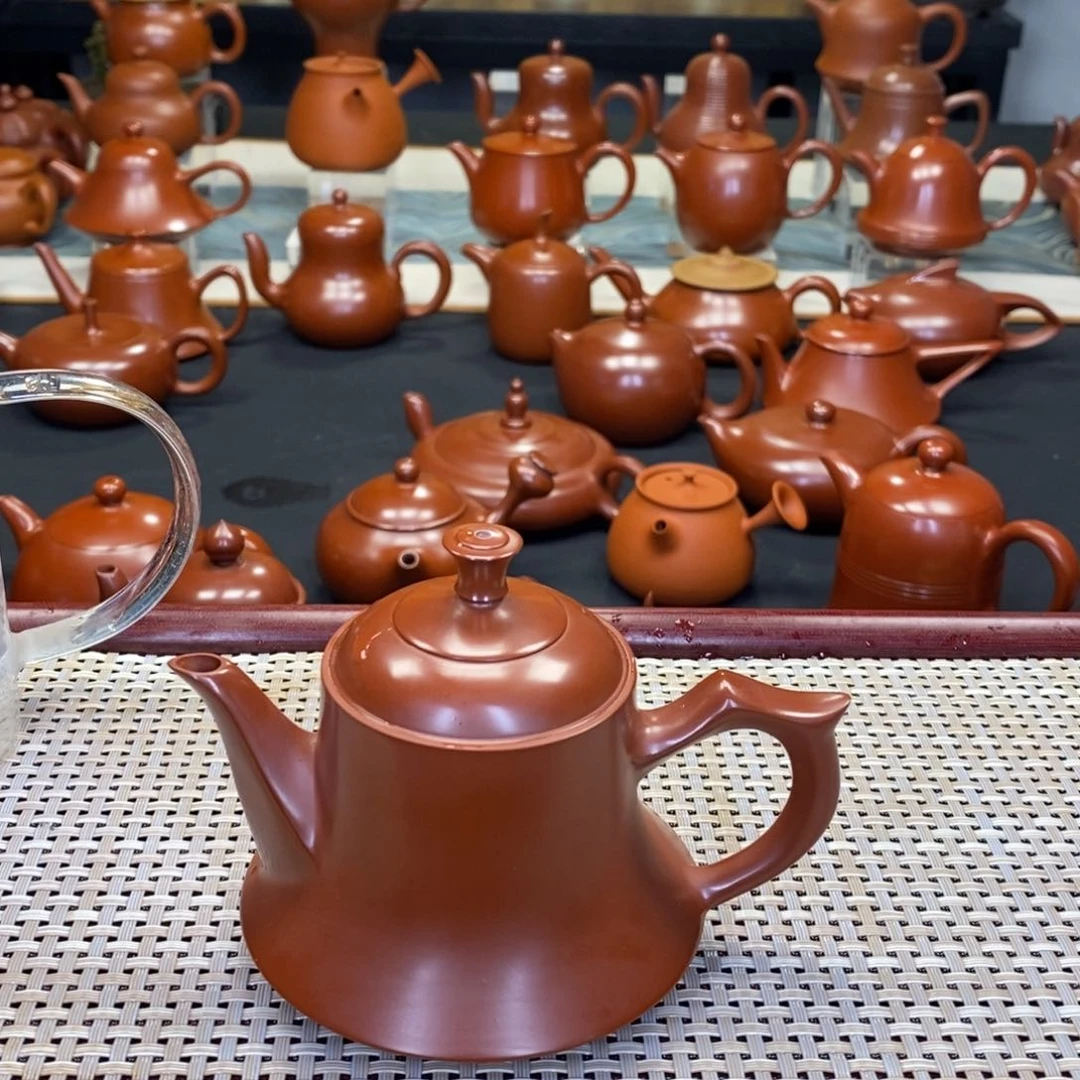 紫砂茶壶超****阳潮州手工艺