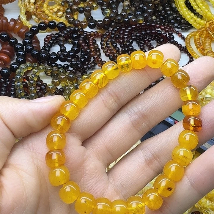 琥珀未镶嵌珠宝奇石