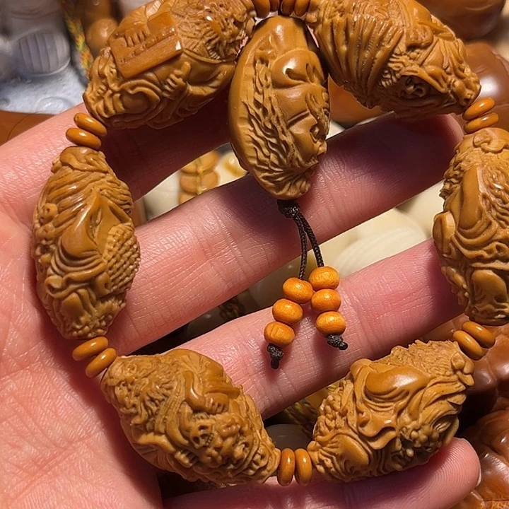 橄榄核手串/手链钟馗