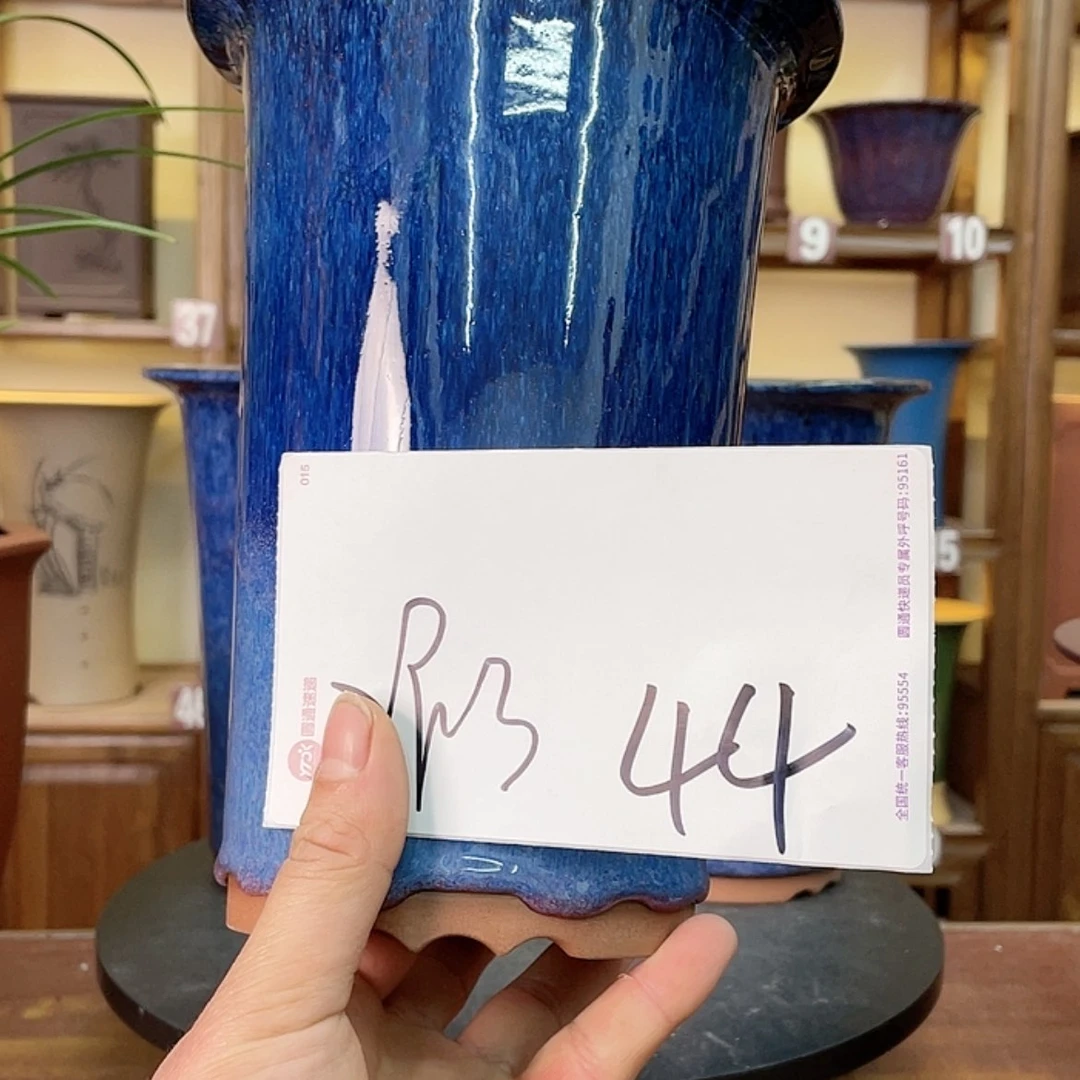 【闪购商品】紫砂花盆四*兰花755654556855485588