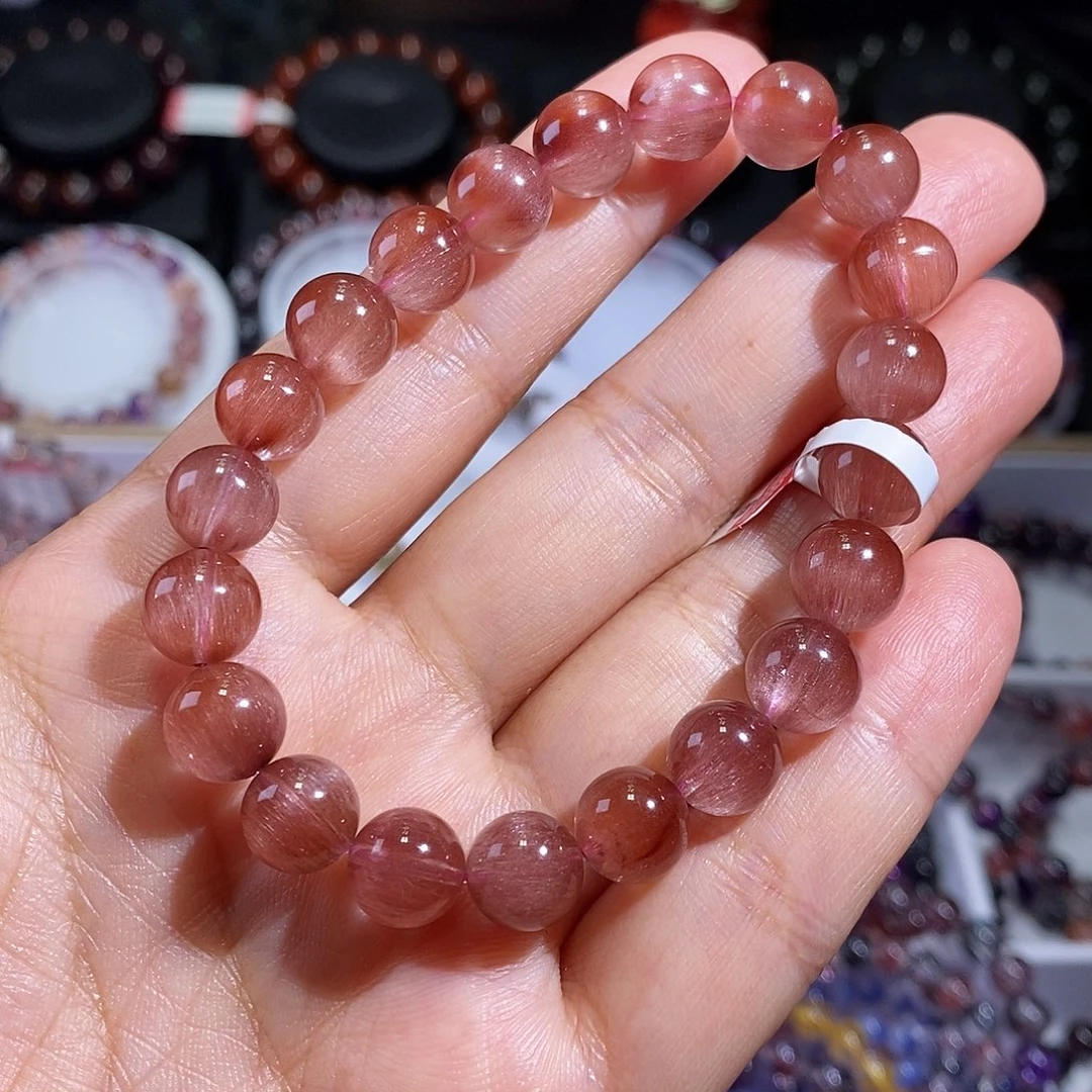 未镶嵌手链水晶兔毛