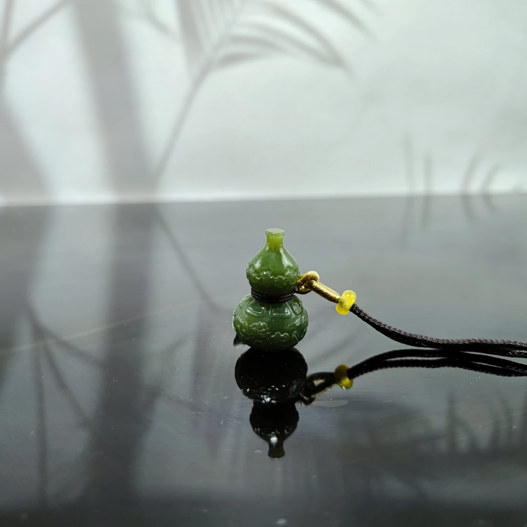 T和田玉福禄吊坠2126