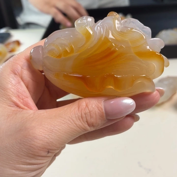 玛瑙/玉髓吊坠(不含链)未镶嵌