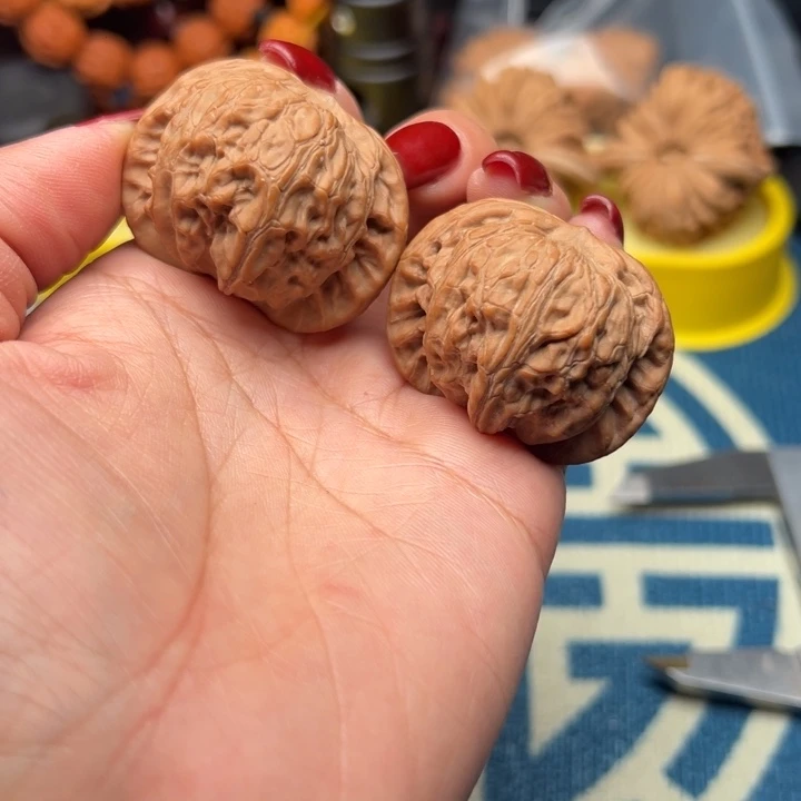 吊坠桃核文玩战鼓