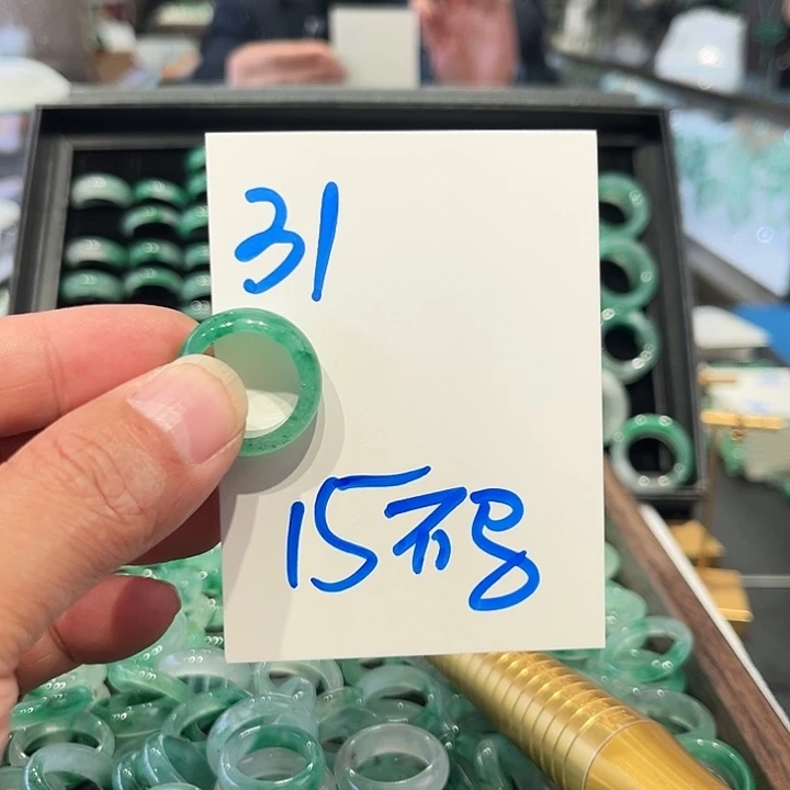 石英质玉未镶嵌戒圈