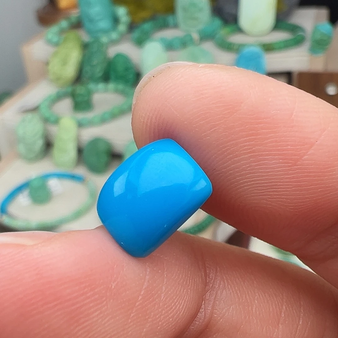 绿松石未镶嵌主播万珍