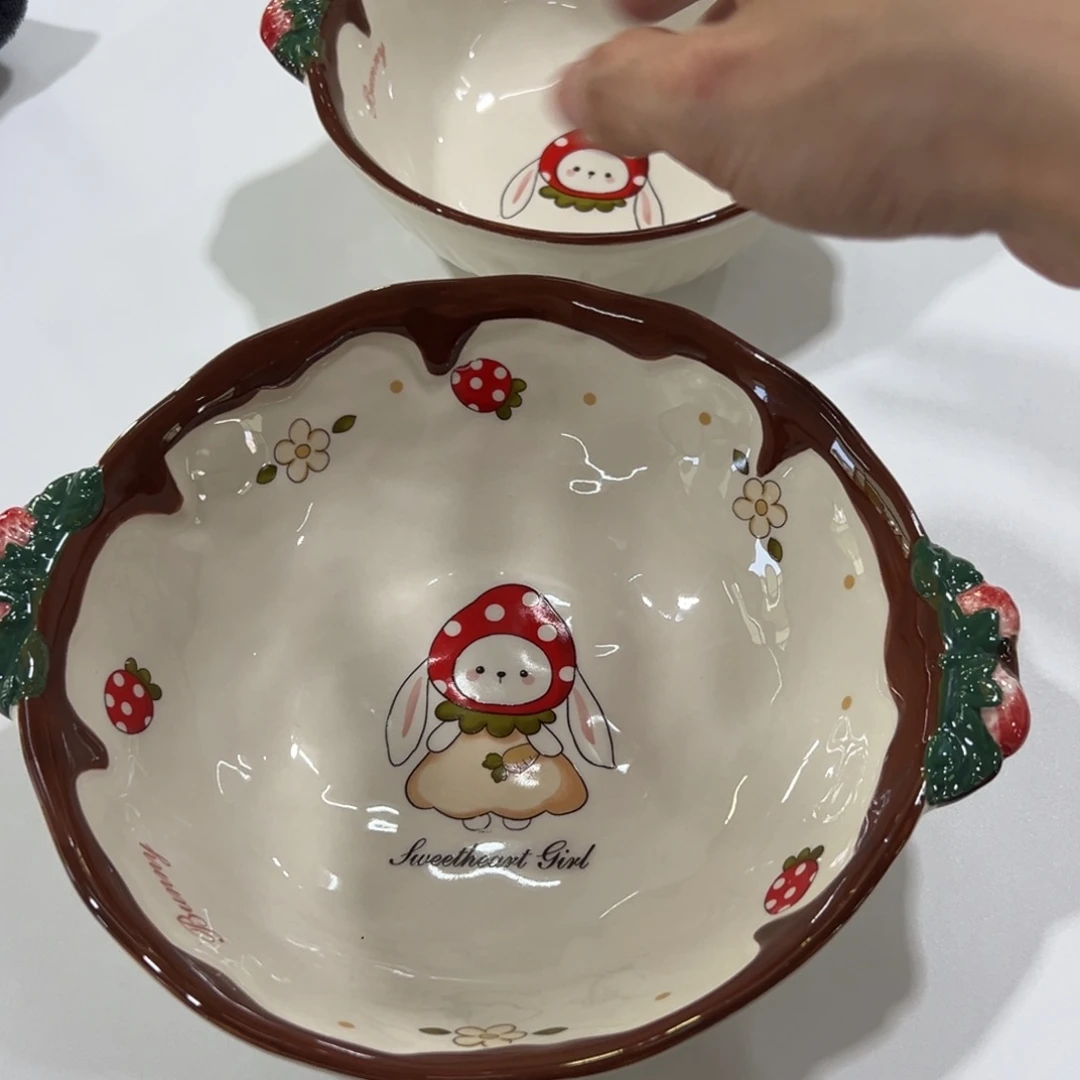 摆件高温陶瓷釉下彩微瑕！
