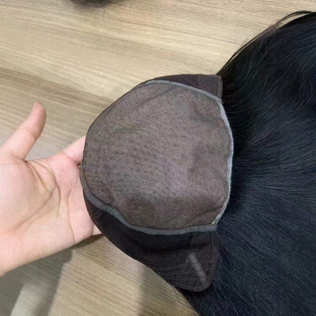 女士递针顶发套女士假发咖网递针顶发套长发发套真发假发发套