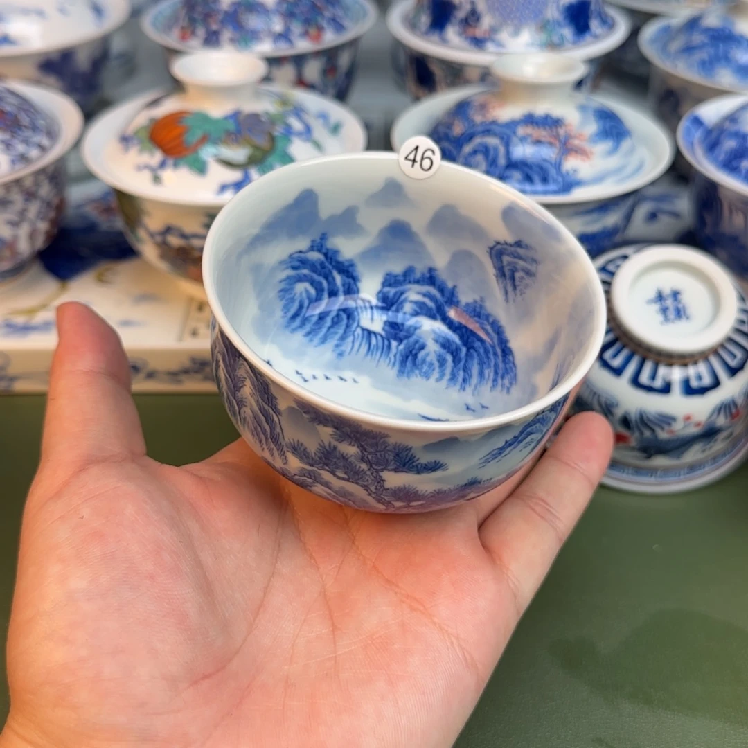 彦祖纯手工手绘茶具46