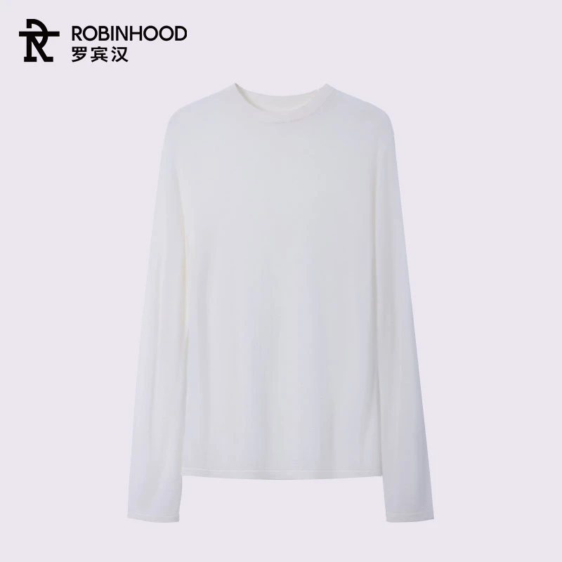 冬季服饰纯色半高领女套头水溶羊毛衫休闲女士时尚简约圆领内搭