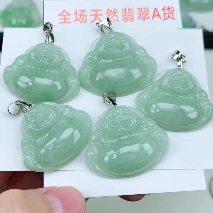 翡翠未镶嵌颈饰多样性发其1