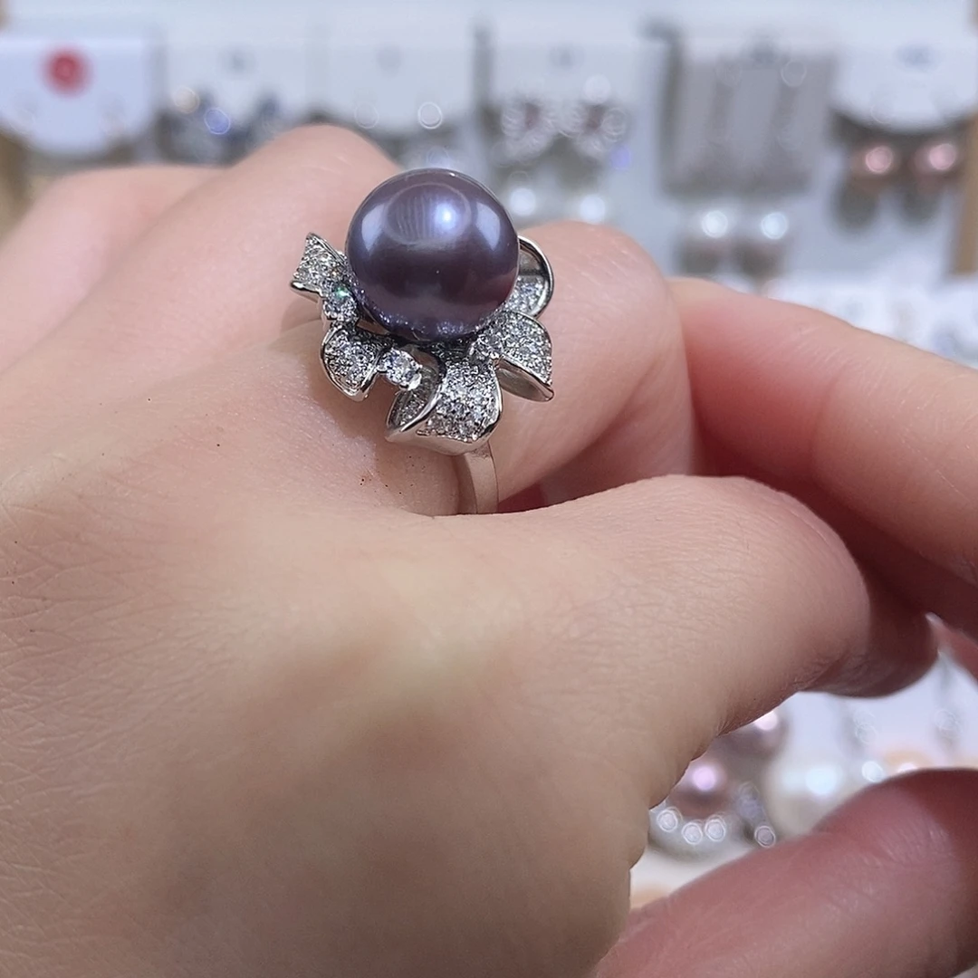 淡水珍珠戒指未镶嵌w11