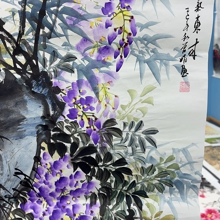 国画手绘国画作品