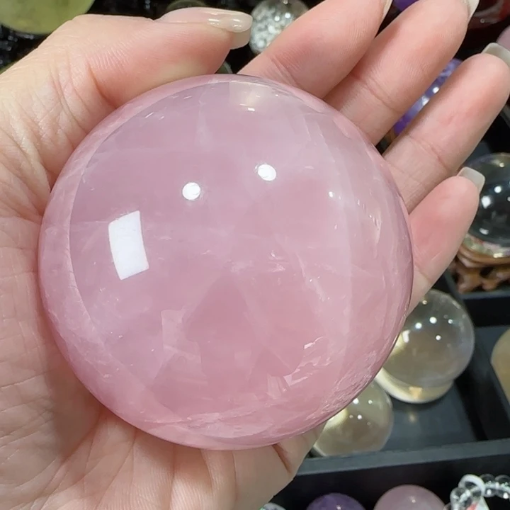 水晶天然水晶球A19未镶嵌天然6.5