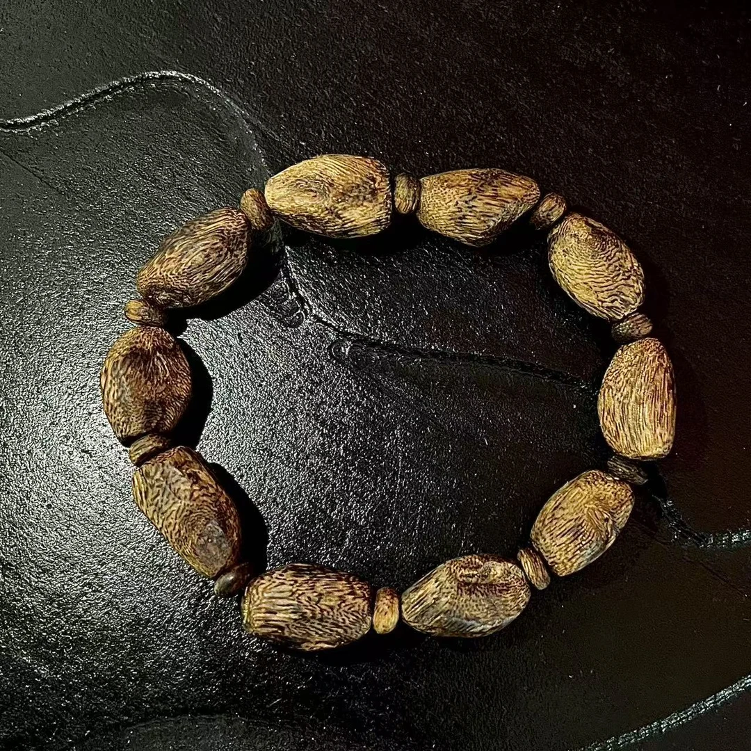 【炎燚木作】海南乌身原叶留疤型18mm*12mm花果香到顶（多样性发其一