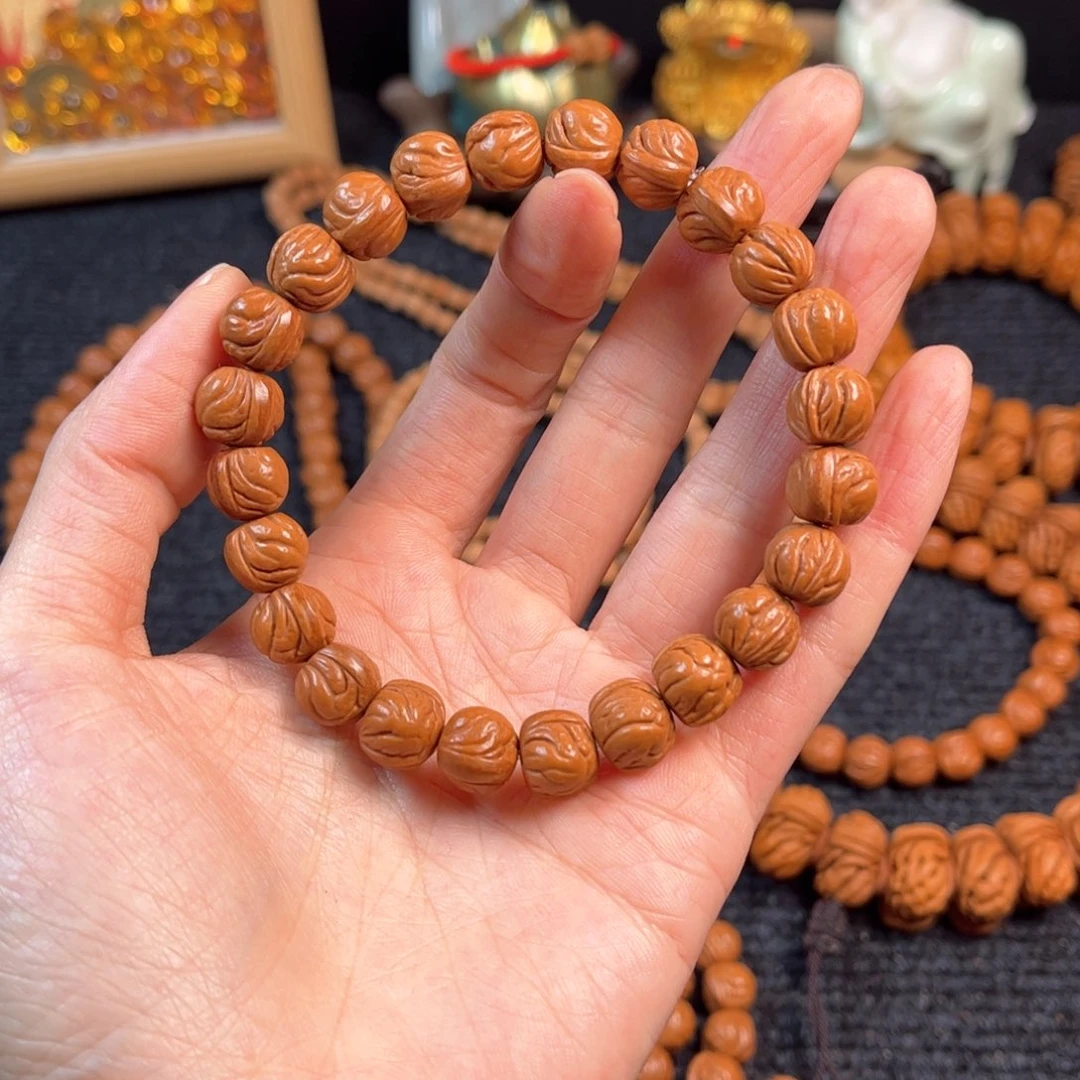 文玩核桃手串顶***丈C2桃核手串