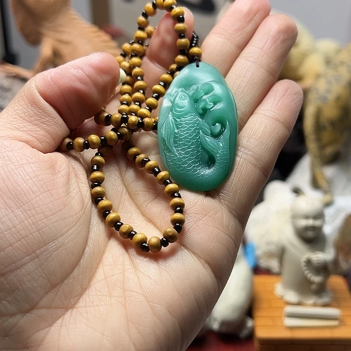 四川石雅安绿挂件