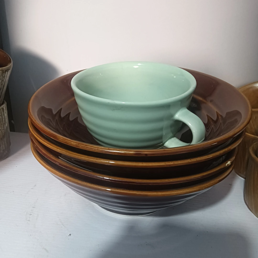 磁州窑日用陶瓷陶瓷陶瓷陶瓷5个