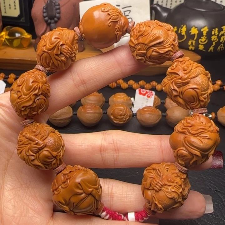 橄榄核手串/手链钟馗