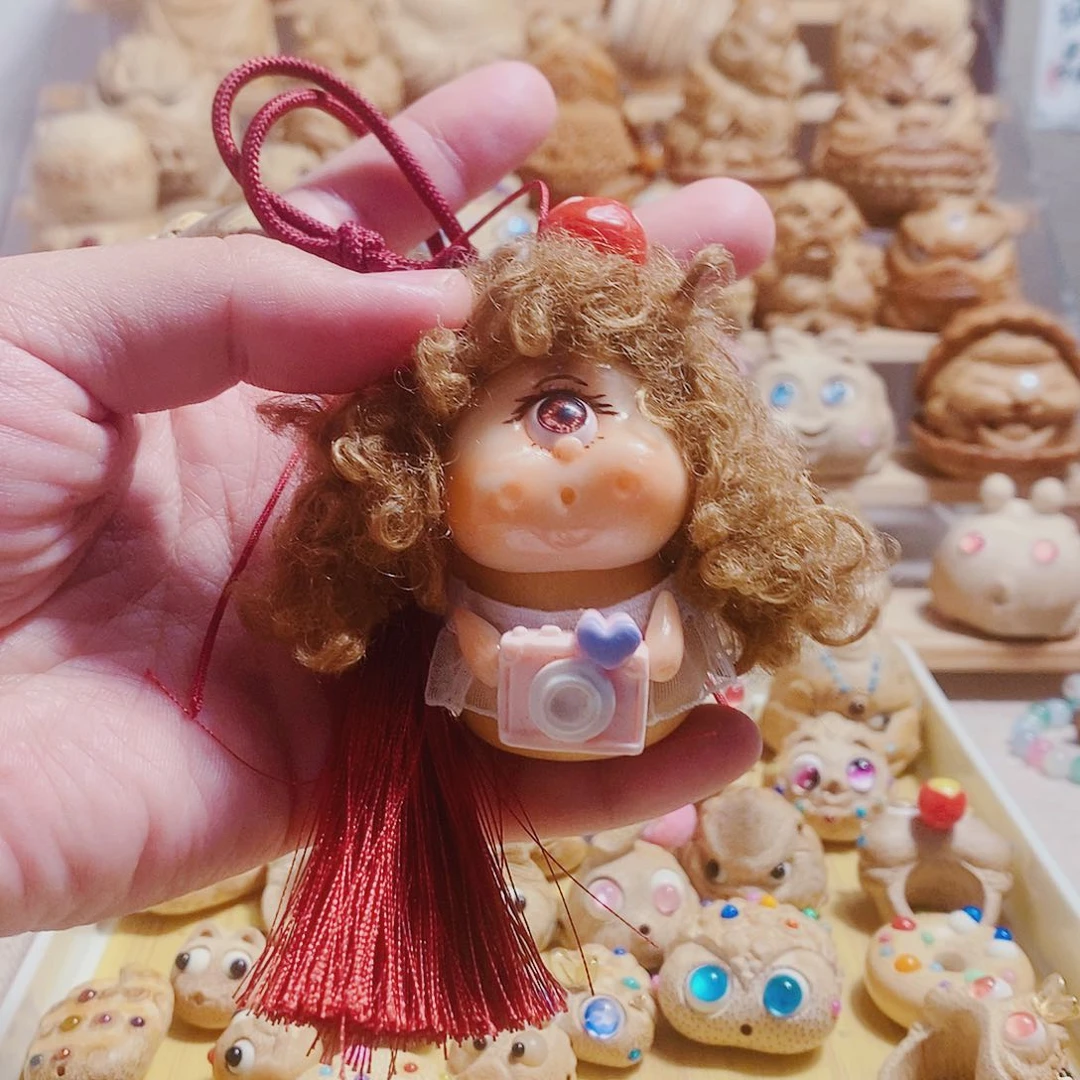 香榧木文玩葫芦娃娃