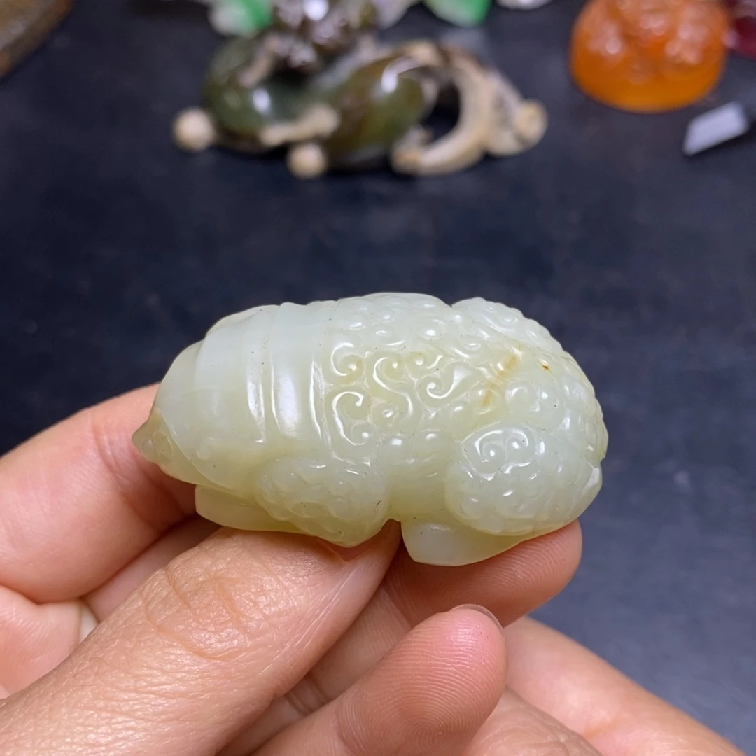 未镶嵌和田玉（糖玉）挂件